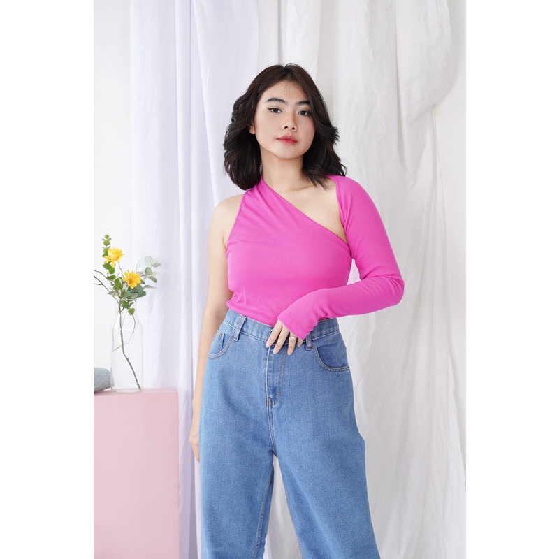 Asembly Top Blouse Atasan Wanita