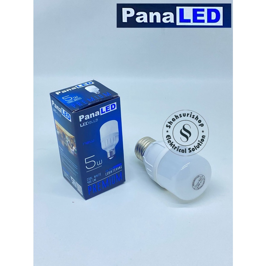 LAMPU LED BULB MURAH PANALED BY LUBY 5W 5 WATT 5WATT E27