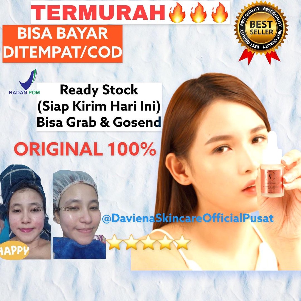 TERLARIS SERUM GLOWING SERIES | DAVIENA | DAVIENA SKINCARE | DAVIENASKINCARE Davina ASLI 100% Serum 