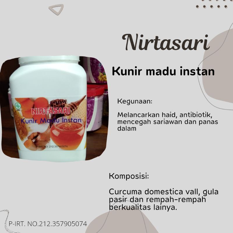 

Instan Kunir Madu (400 gr)