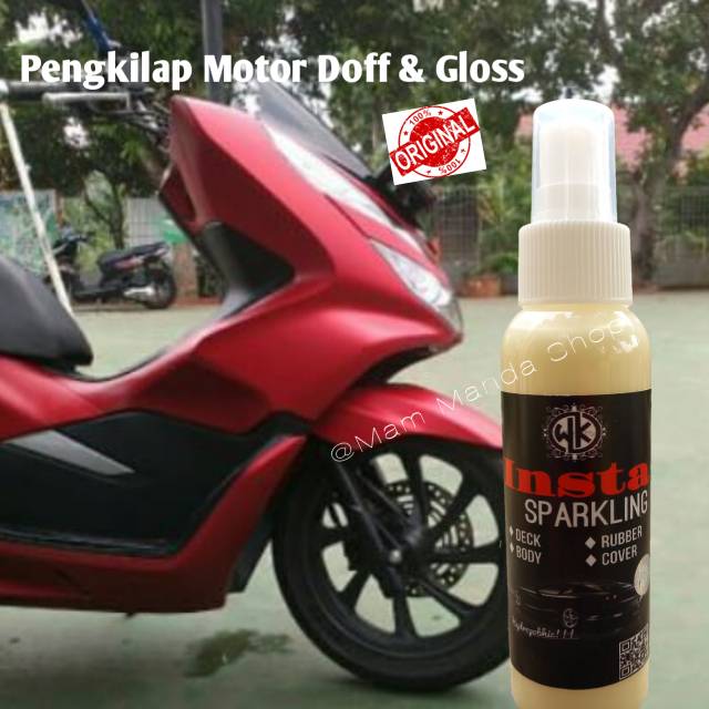 Paket Kinclong/Penghitam Body Kasar/Pengkilap Body Motor/Plastrim Restored/Insta Sparkling