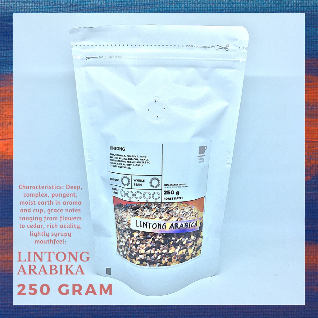 

SUTOYO COFFEE Kopi Arabika Lintong 250 Gram