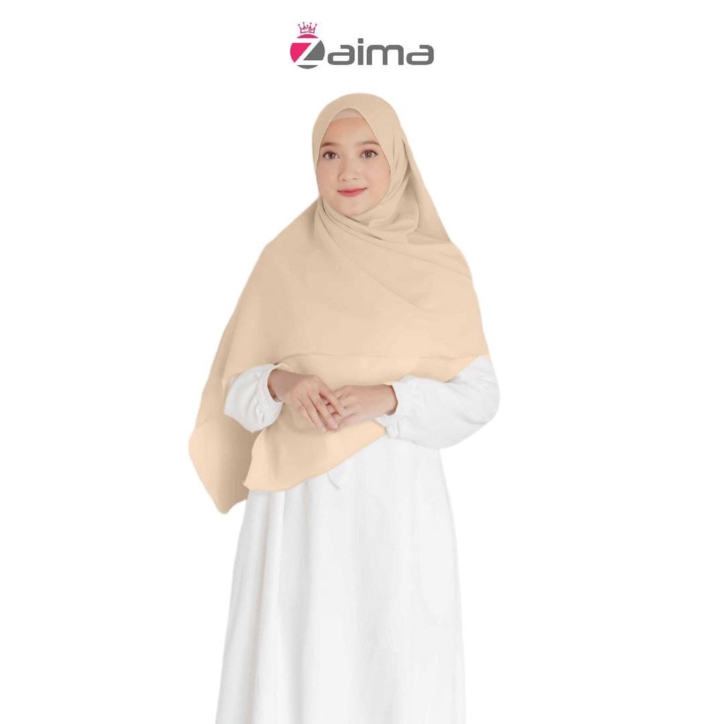 Pashmina Jumbo Syari 200 x 100 Lebar Besar Diamond Italiano-Beige