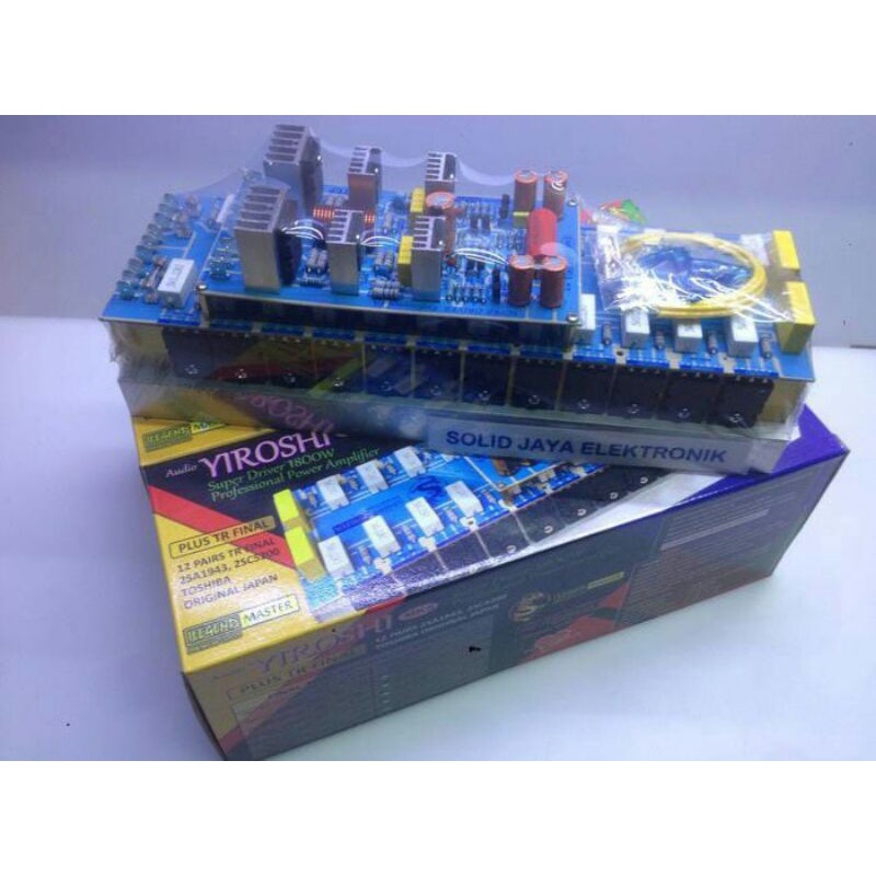 KIT POWER YIROSHI MK5 MK 5 MK-5 1800W AMPLIFIER PRODESIONAL LAPANGAN