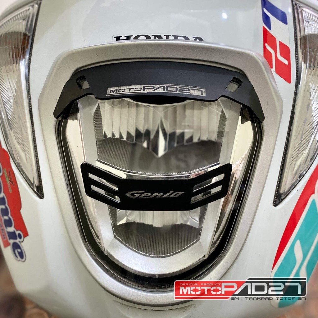 motopad27 garnish cover lampu depan honda genio