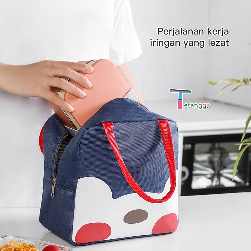 New Tas Bekal Anak / Lunch Bag Sekolah Tas Bekal Lunch Cooler Bag Box  Cooler bag / Tas Bekal