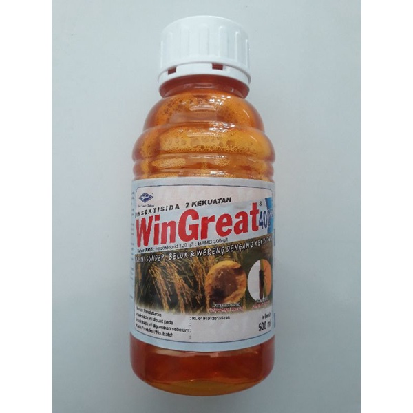 Wingreat 400EC 250 ml insektisida 2 kekuatan bahan aktif basmi sundep beluk wereng