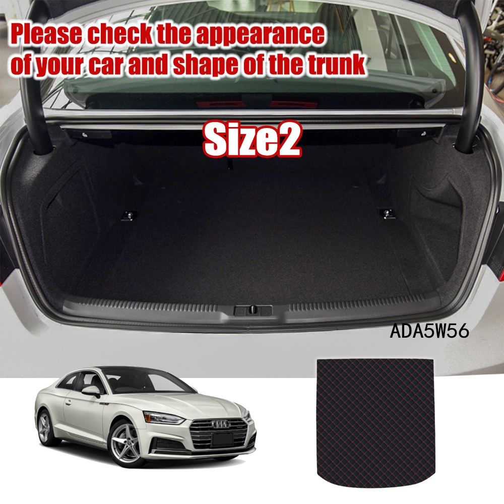 Matras Interior Bagasi Mobil Bahan Kulit Untuk Audi A5 8W6 2016 2017 2018 2019 2020