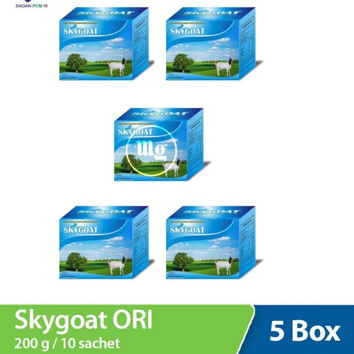 

NEW PRODUCT !! 9.9 [ PAKET 5 BOX ] SUSU KAMBING ETAWA SKYG0AT ORIGINAL [KODE 14]