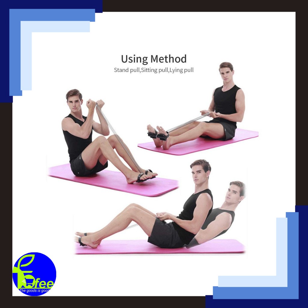 [IMPORT] Alat Pembakar Lemak Olahraga Fitness Tummy Trimmer Meratakan Perut Menguatkan Betis Paha