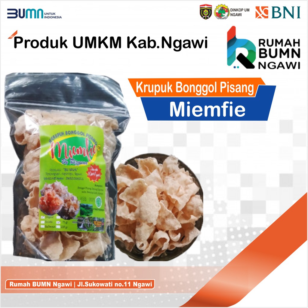 

Krupuk Bonggol Pisang "MIEMFIE