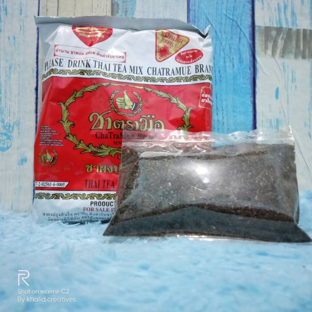 

chatramue thaitea original repack kemasan 100gr