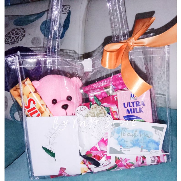 

parcel bag snack/boneka/coklat/hampers bag/kado /Type C