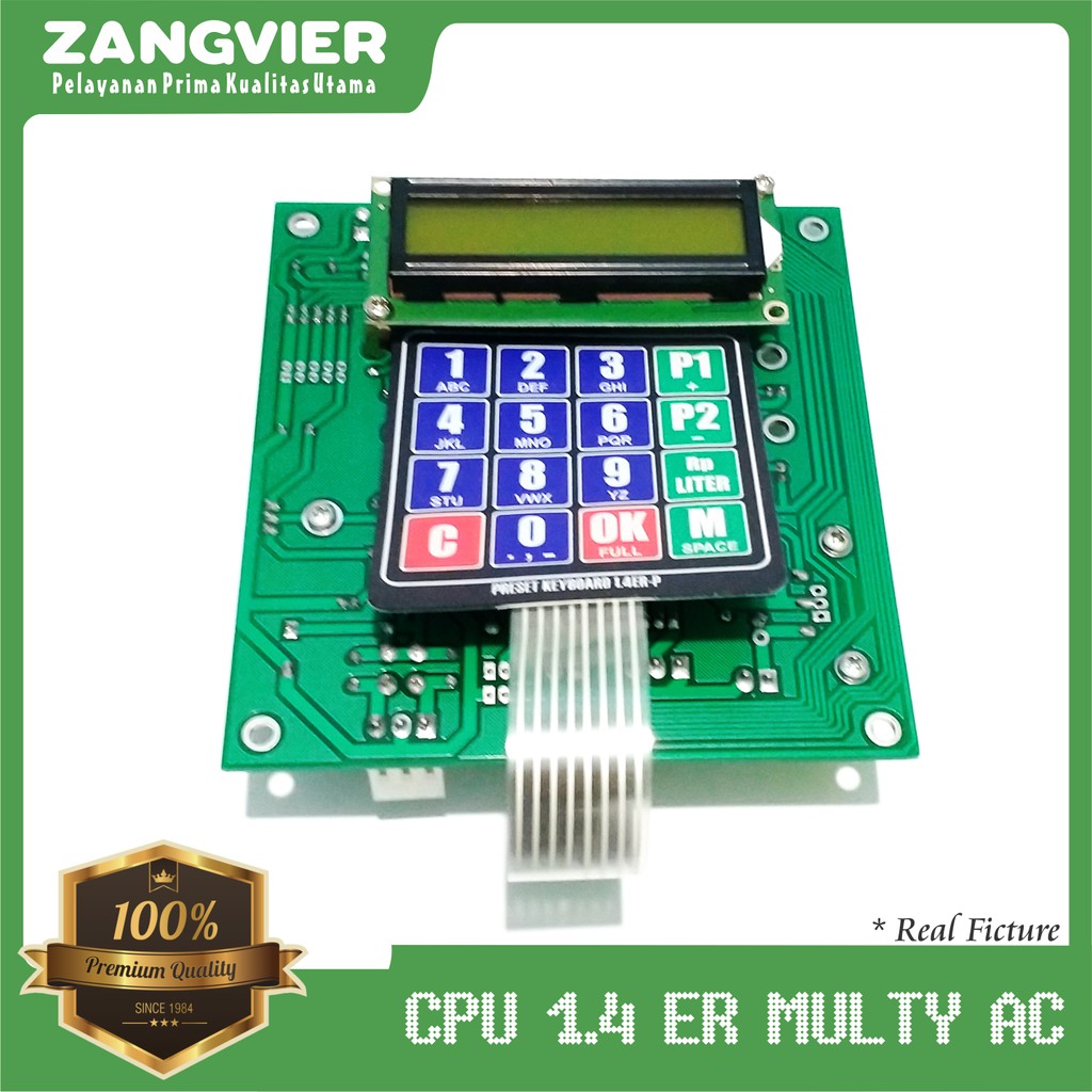 CPU PERTAMINI - POM MINI 1.4 EDISI REVISI AC/DC + KEYPAD DAN LCD 1602