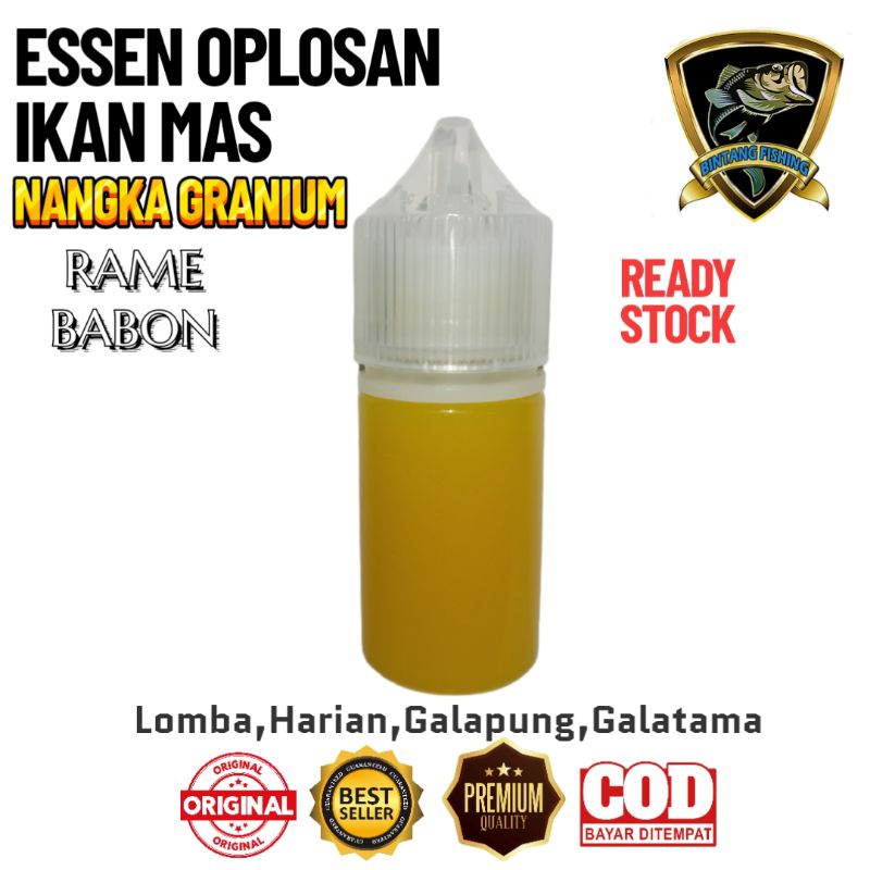 ESSEN OPLOSAN IKAN MAS NANGKA GRANIUM RAME & BABON