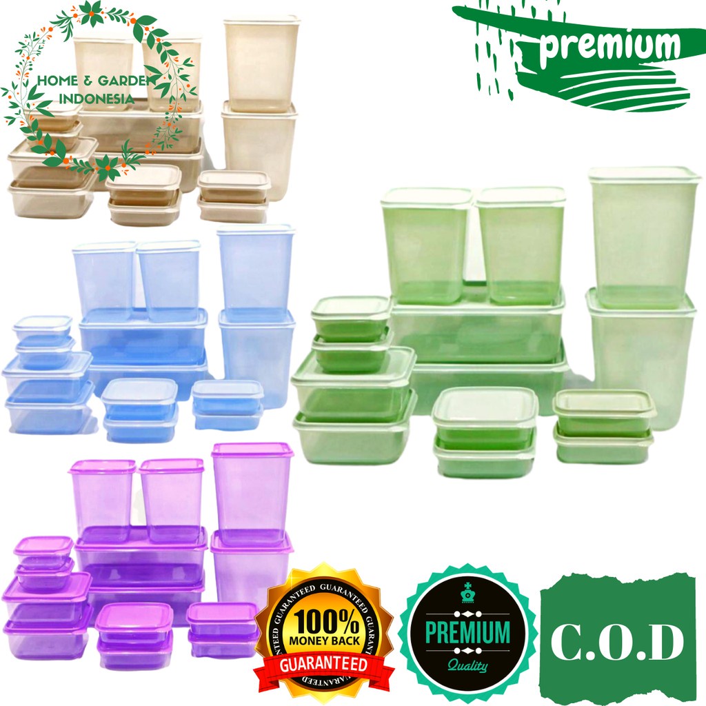 Kotak Bening Murah Food Jar Toples Lebaran Toples Set Food Container S8U7 Kotak Bulat Harga Terbaik 