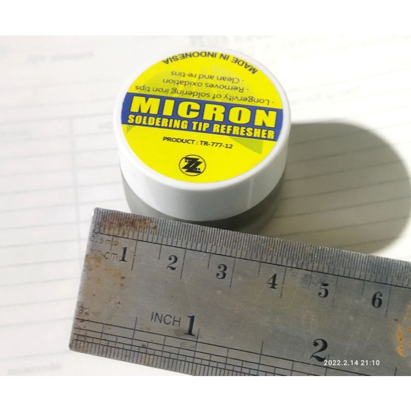 TIP REFRESHER PEMBERSIH MATA SOLDER MICRON