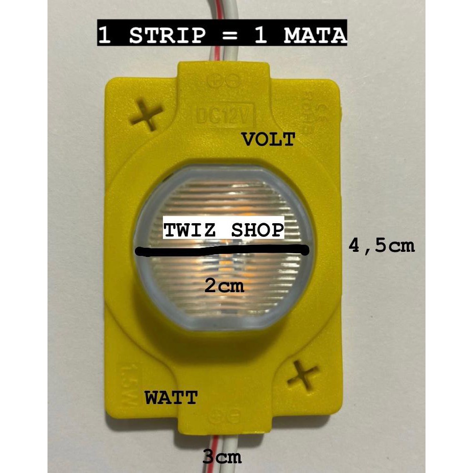 Lampu LED Modul 1.5 Watt 12 Volt / LED Module 1 Mata