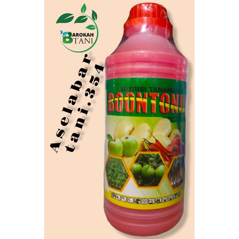 Nutrisi Tanaman BOONTONIK Isi 1L Pupuk Pelengkap Cair