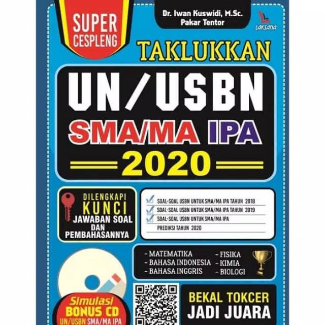 Super Cespleng Taklukkan UN/USBN SMA/MA IPA 2020 (Bonus CD)