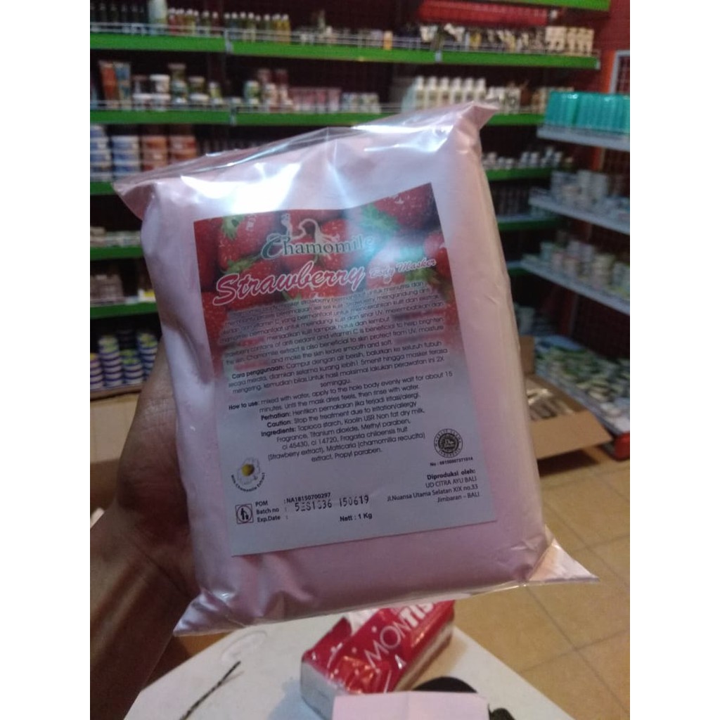 Chamomile Body Masker 1 Kg
