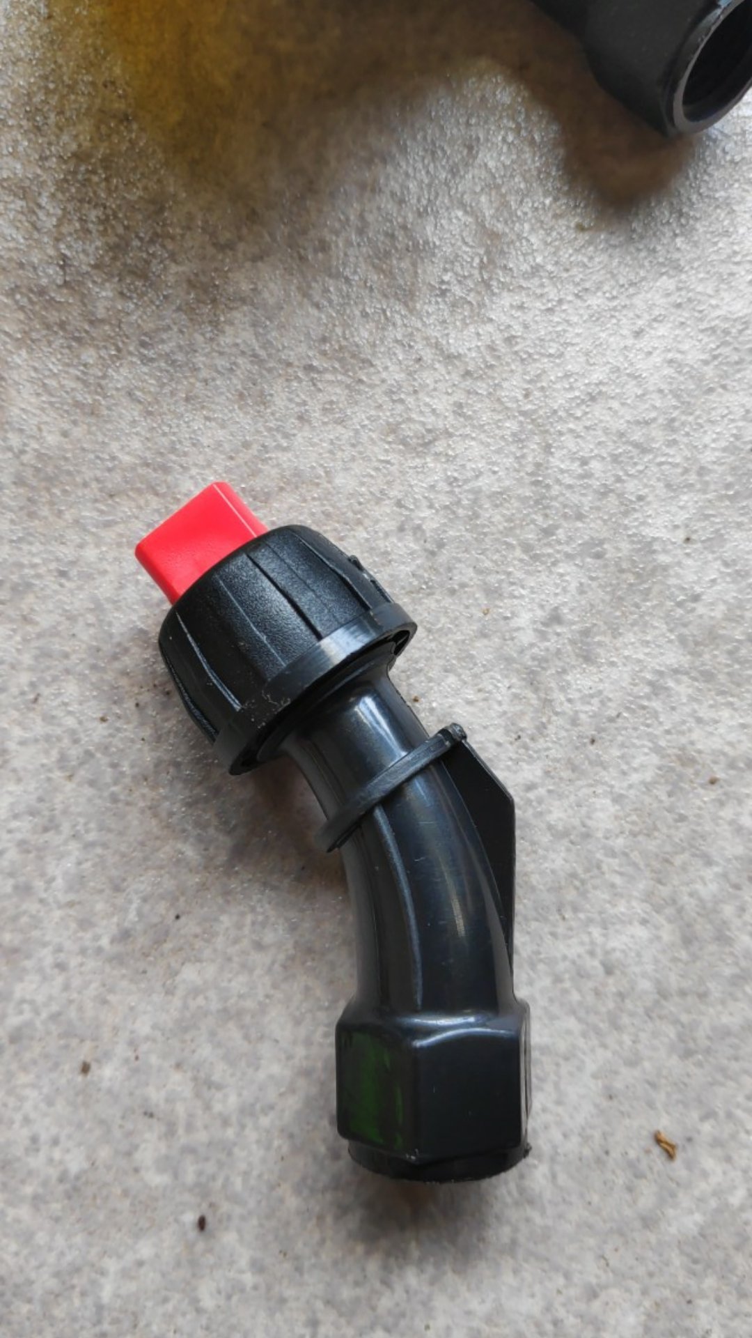 Kepala Nozzle Elektrik 1 Lubang Pipih