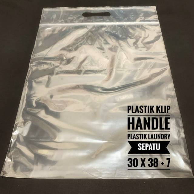 PLASTIK KLIP POND OVAL 30x38+7 KANTONG SEAL ZIPLOCK UNTUK LAUNDRY SEPATU BAJU KAOS FROZEN FOOD