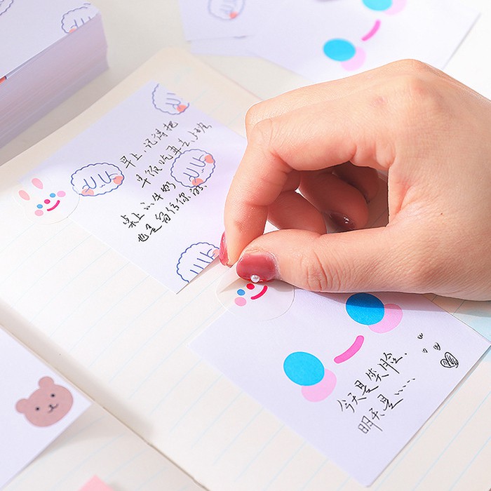 [DZ] ST284 - Box Memo Notes / Sticky Note Kotak Susu Kreatif Portable-7