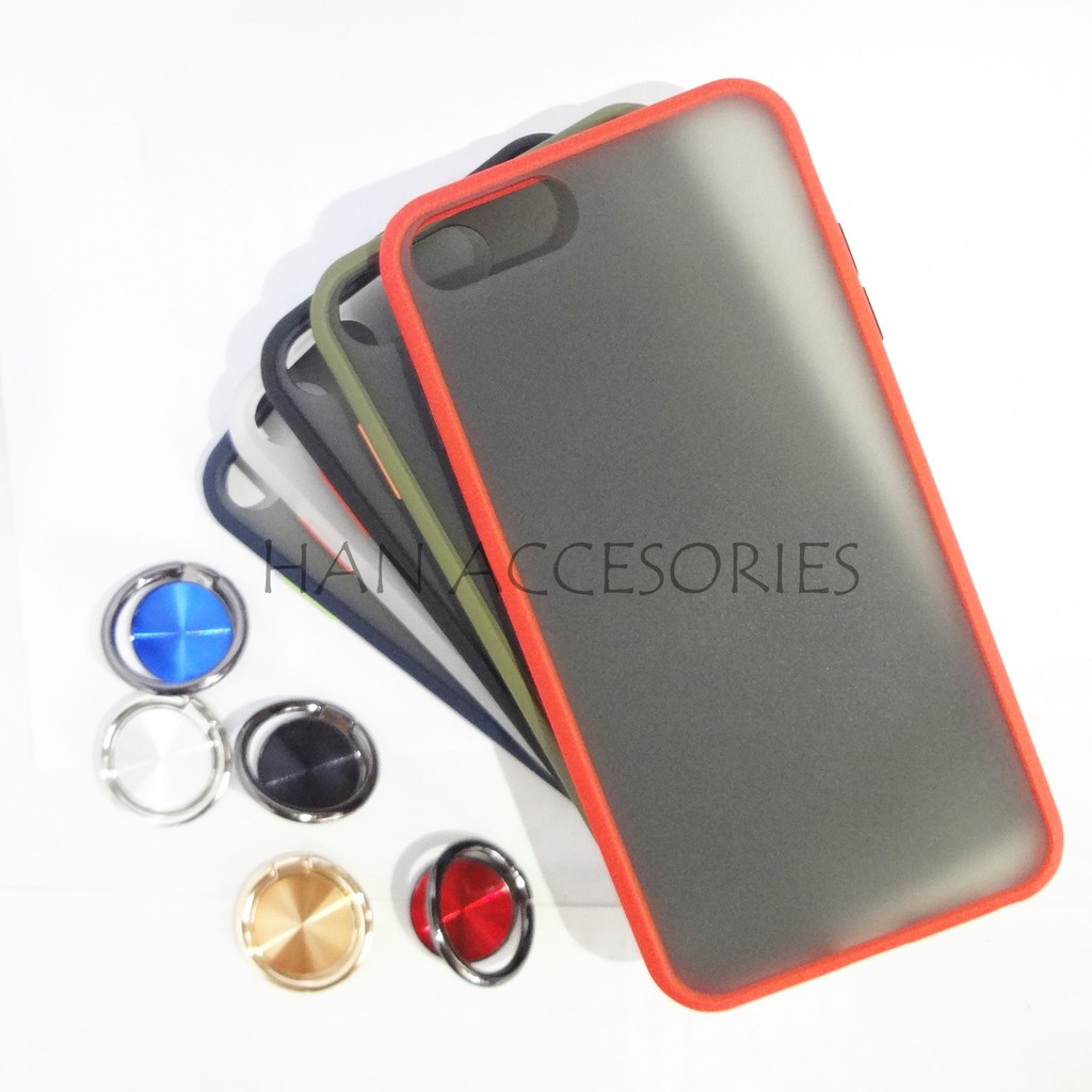 CASE IPHONE 6/7/8/6+/7+/8+ Case Fuze Dove / Hardcase / Matte Colour