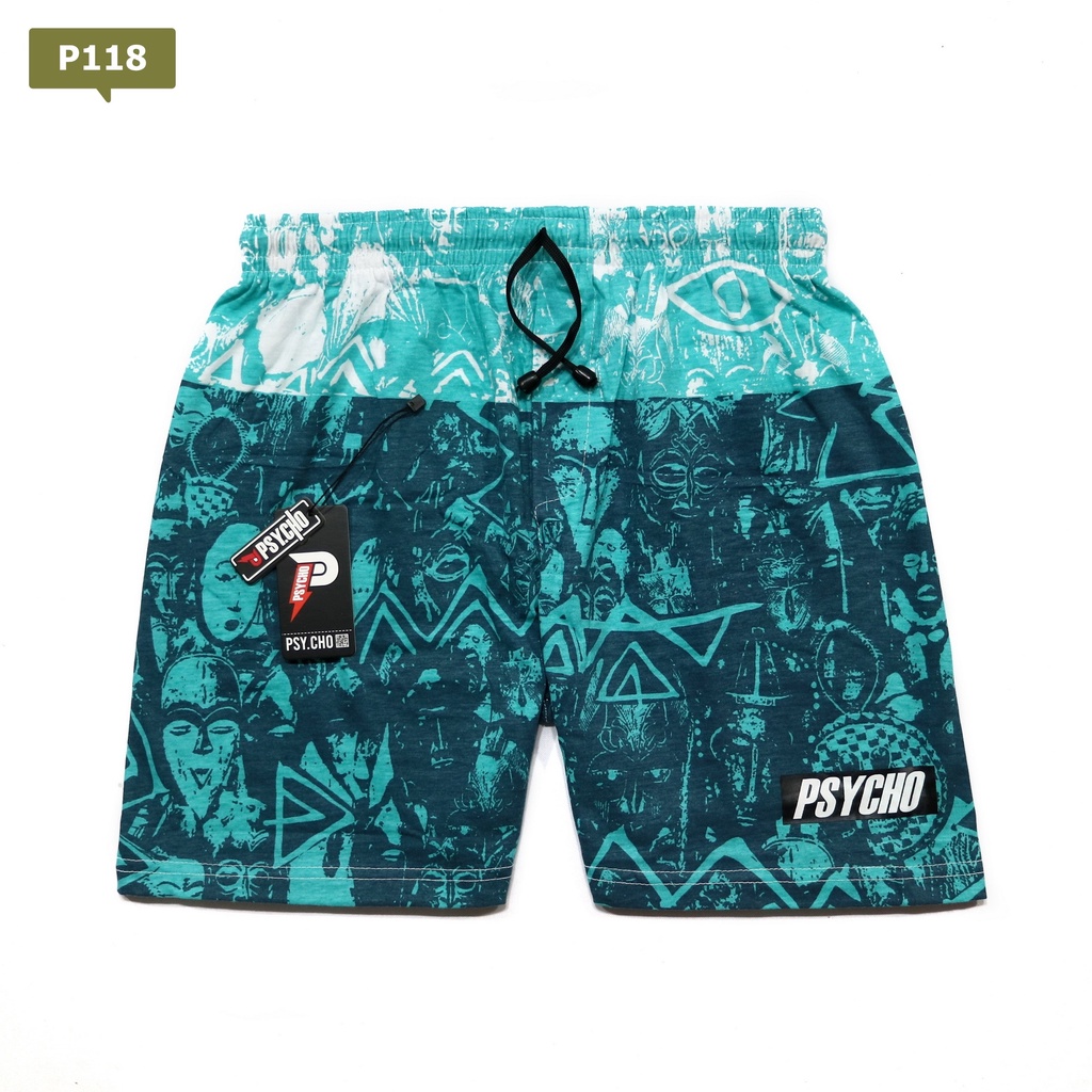 BEST SELLER - BOXER PRIA WANITA CELANA PENDEK GROSIR KOLOR PANTAI-DBM-X16