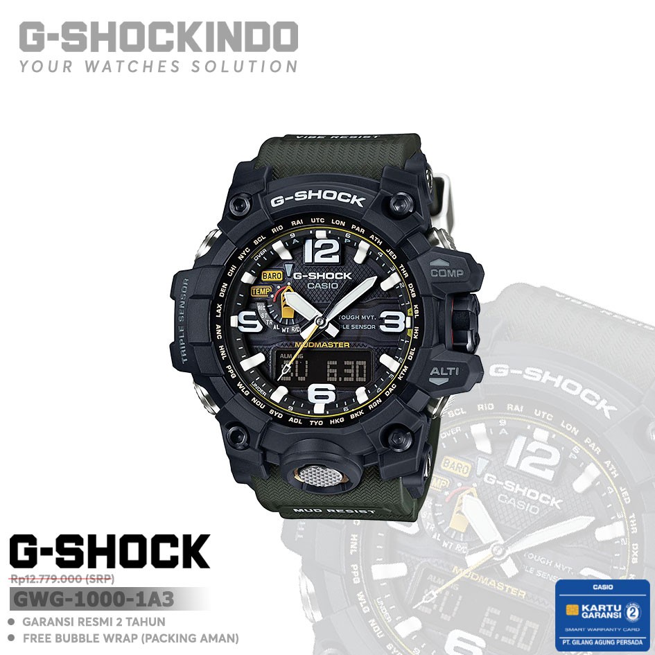 Casio G-shock GWG-1000-1A3 / GWG-1000-1A3DR Original
