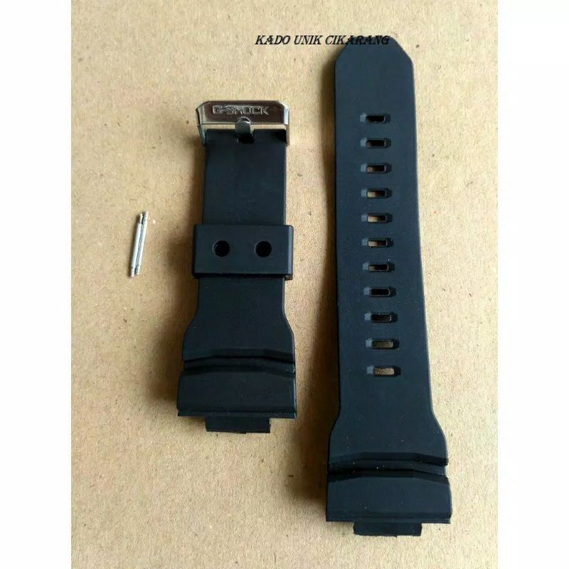 STRAP TALI JAM CASIO GA150 GA-150 GA 150 RUBBER TALI JAM TANGAN CASIO GA150 FREE PEN