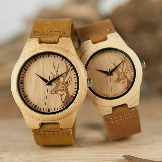 Jam Tangan Kayu Pria/Wanita/Couple Original Bobo Bird - Murah Berkualitas