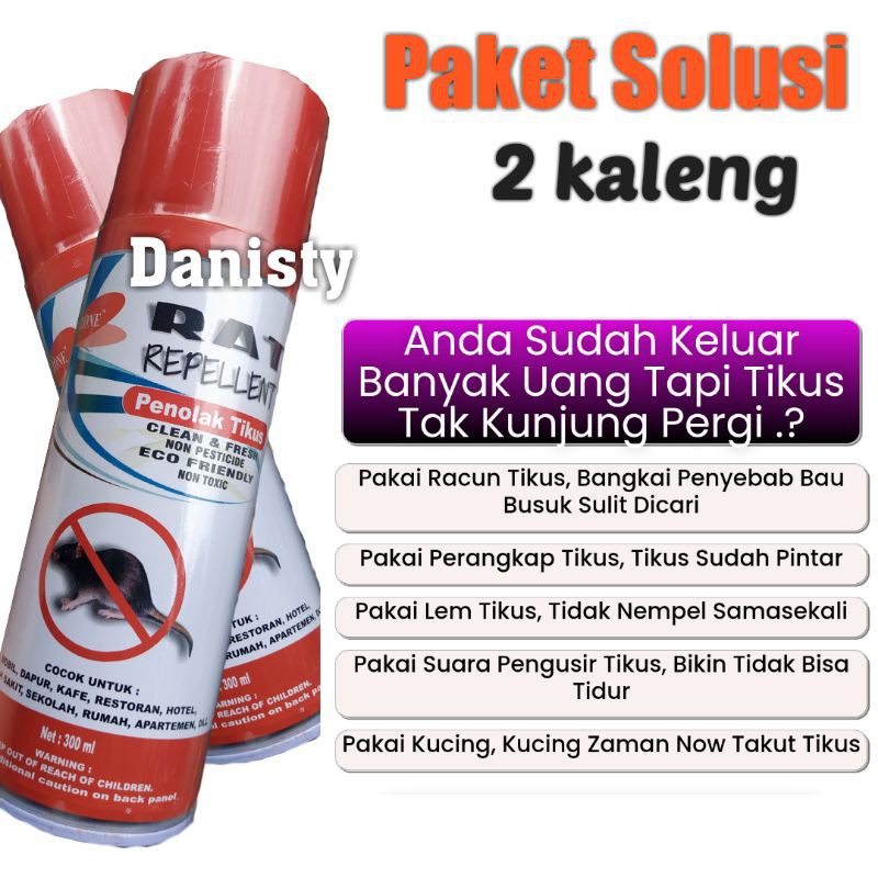 Pengusir Tikus Zone Rat Repellent Anti Tikus Di Kap Mobil / Dapur / Kafe / Rumah / Apartemen dll