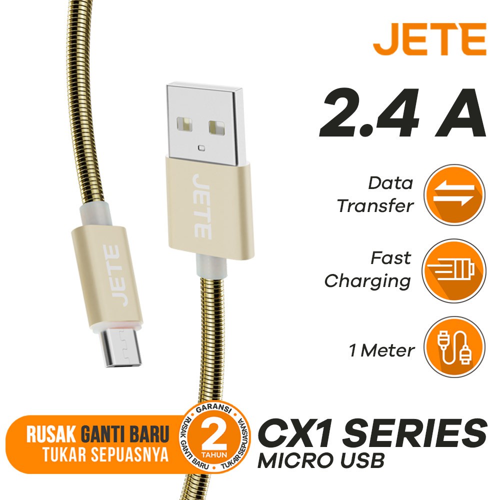 Kabel USB Micro Fast Charging JETE CX1