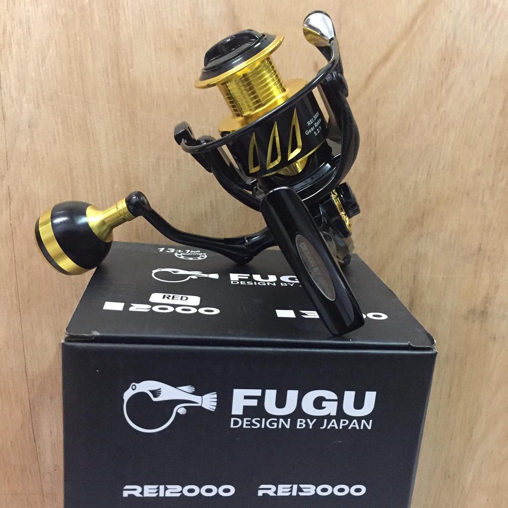 REEL PANCING FUGU REI 1000 - 3000 Design By Japan Terbaru