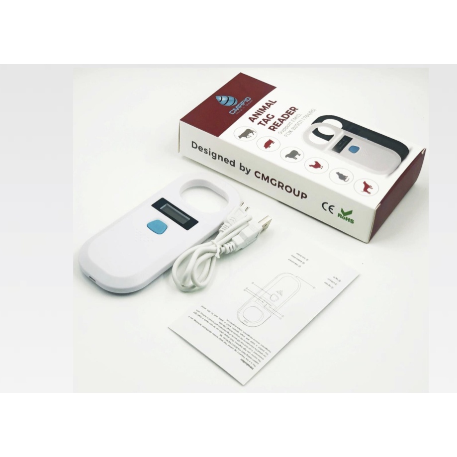 RFID animal Tag Reader Animal microchip Reader FDX-B 134.2Khz