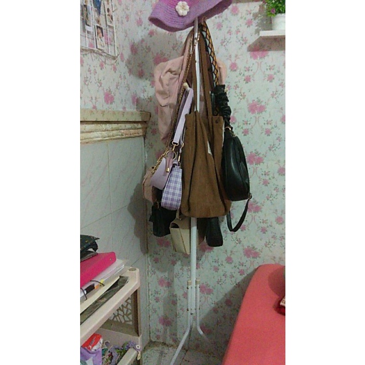 Bag Hanger/Stand Hanger/RAK GANTUNG SERBAGUNA/Gantungan Baju Tas/Hanger Serbaguna - Shenarlarismanis