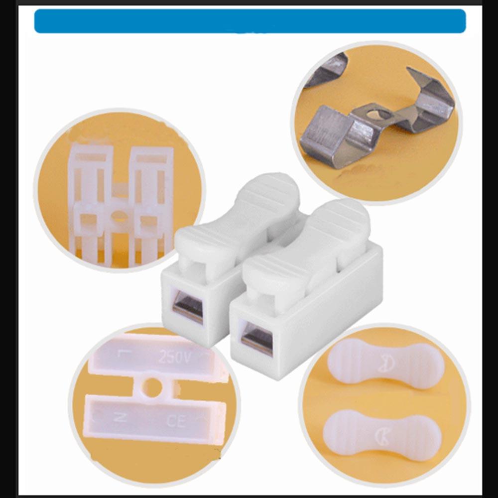 Suyo 30PCS Spring Connector Kawat Tahan Lama Brand New High Quality Terminal Block