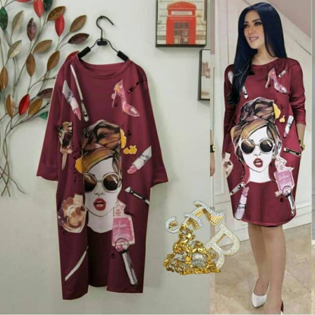 TUNIK BEAUTY GIRL FIT TO XXL