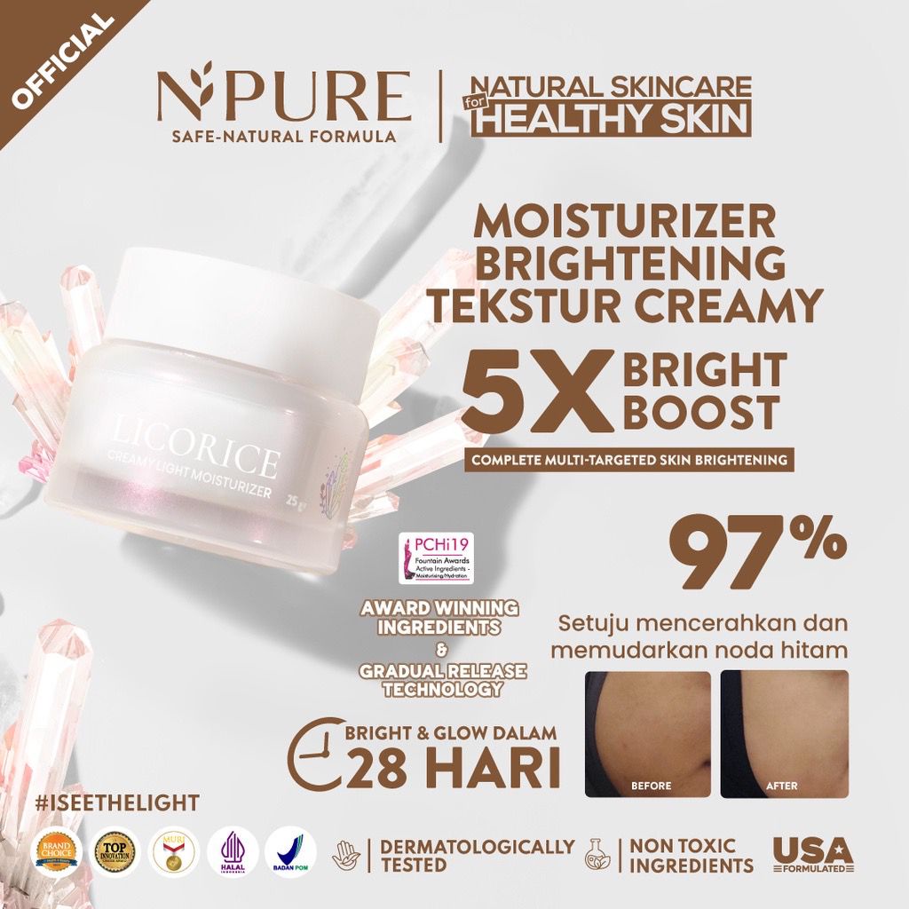 NPURE Licorice Creamy Light Moisturizer