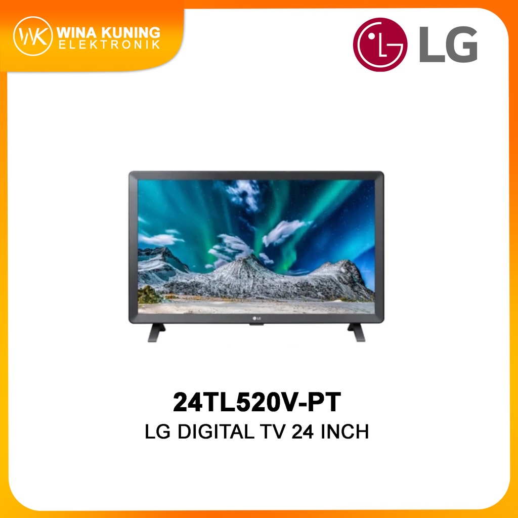 LG Monitor TV 24 Inch Digital - 24TL520V-PT