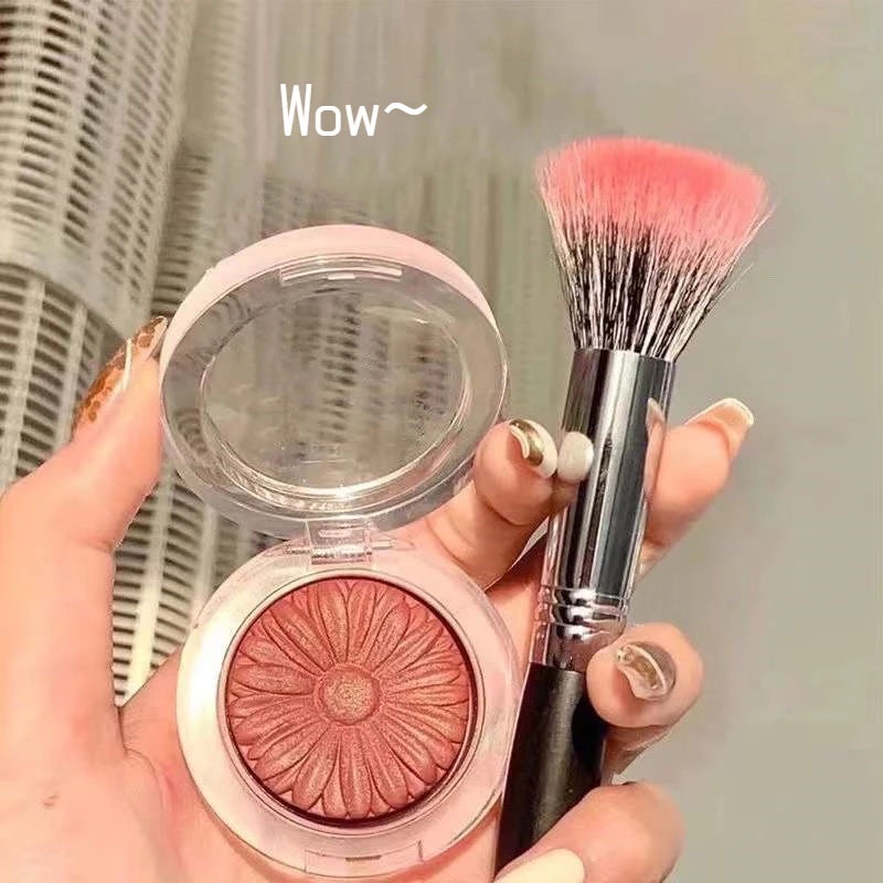 1 Pc Brush Makeup Multifungsi Double Layer Untuk Blush Contour Wajah