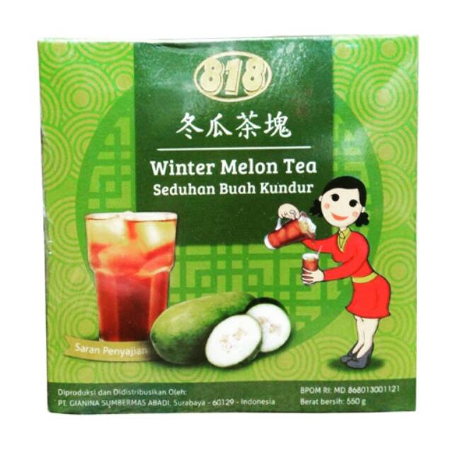 

Winter melon tea