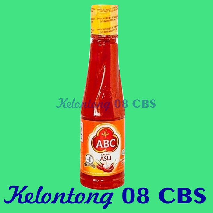 

Sauce Saus Saos Sambal Asli ABC 135ml - Ecer