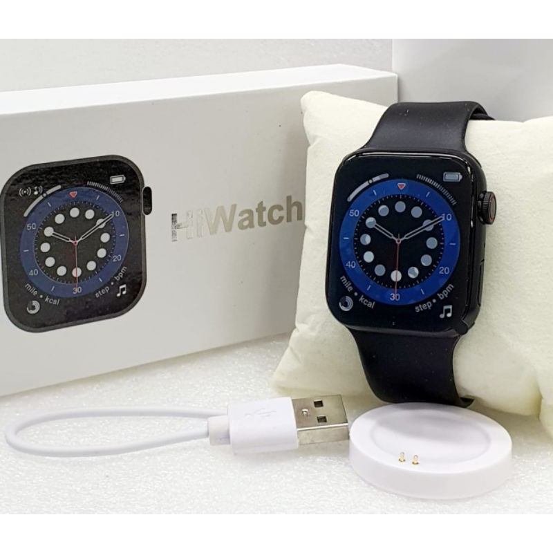 IWO HW22 JAM TANGAN PINTAR /  HIWATCH T500 PLUS FULL TOUCH SCREEN ORIGINAL
