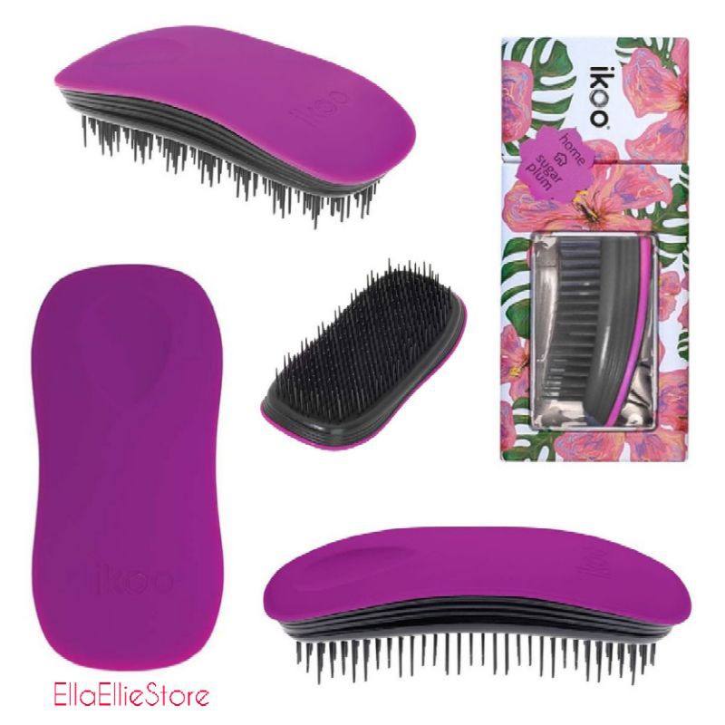 

Hair_Brush_IKOO_Sugar_Plum_Paradise_Black_(HOME)