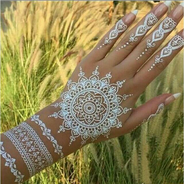 Henna Instan / White Henna / Gold Henna /Tatto Temporer / Henna Putih / Henna Emas / Henna Wedding