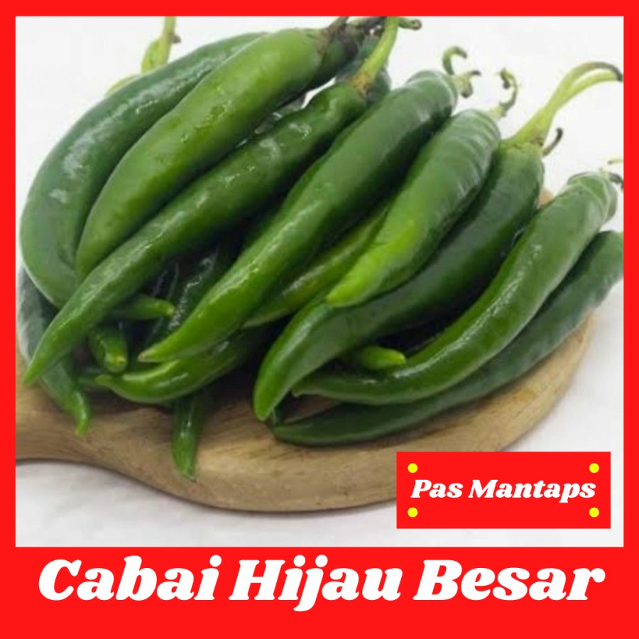 

cabe hijau Besar Cabai Pasar Sayuran Segar Bekasi