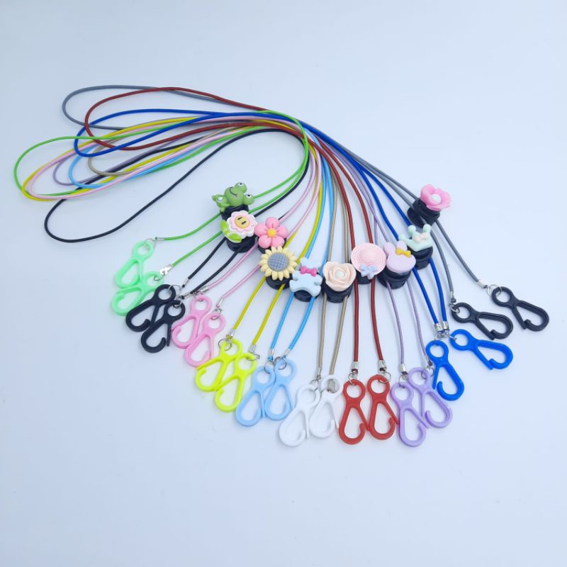 Strap Masker Resin Clay Karakter Anak dan Dewasa